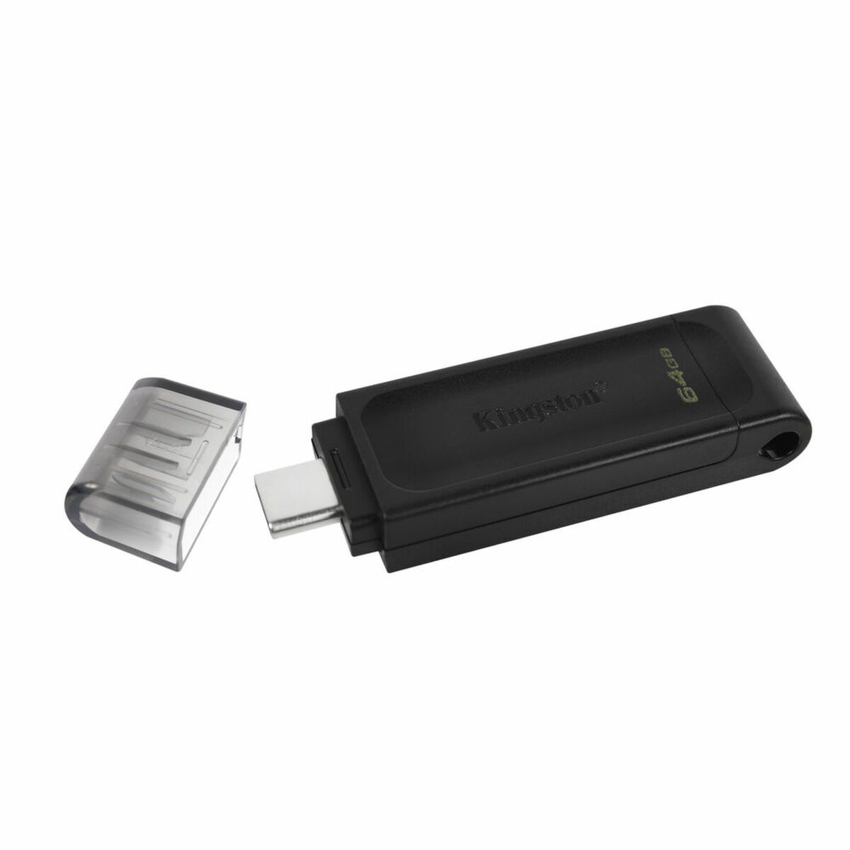 Memoria USB Kingston 70 Negro 64 GB