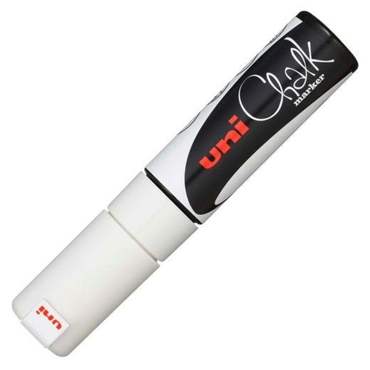 Rotuladores de tiza líquida Uni-Ball CHALK PWE-8K Blanco (6 Unidades)