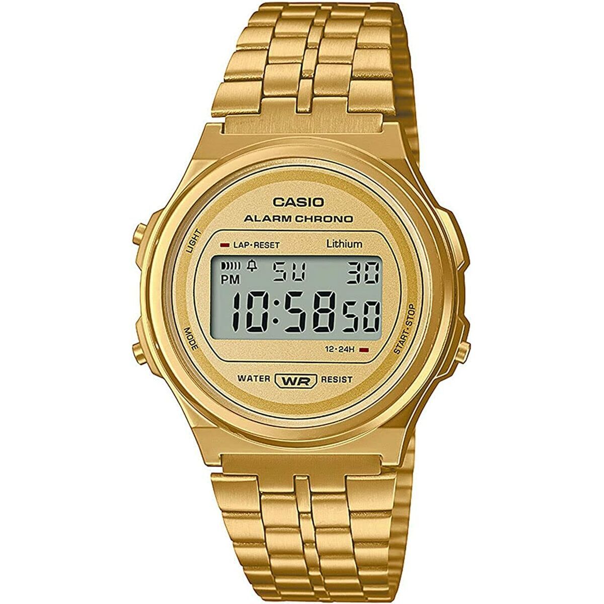 Reloj Unisex Casio ROUND - GOLD Oro Dorado (Ø 37,5 mm)