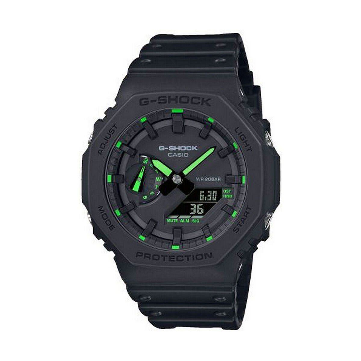 Reloj Hombre Casio G-Shock OAK - Neon Green Index (Ø 45 mm)