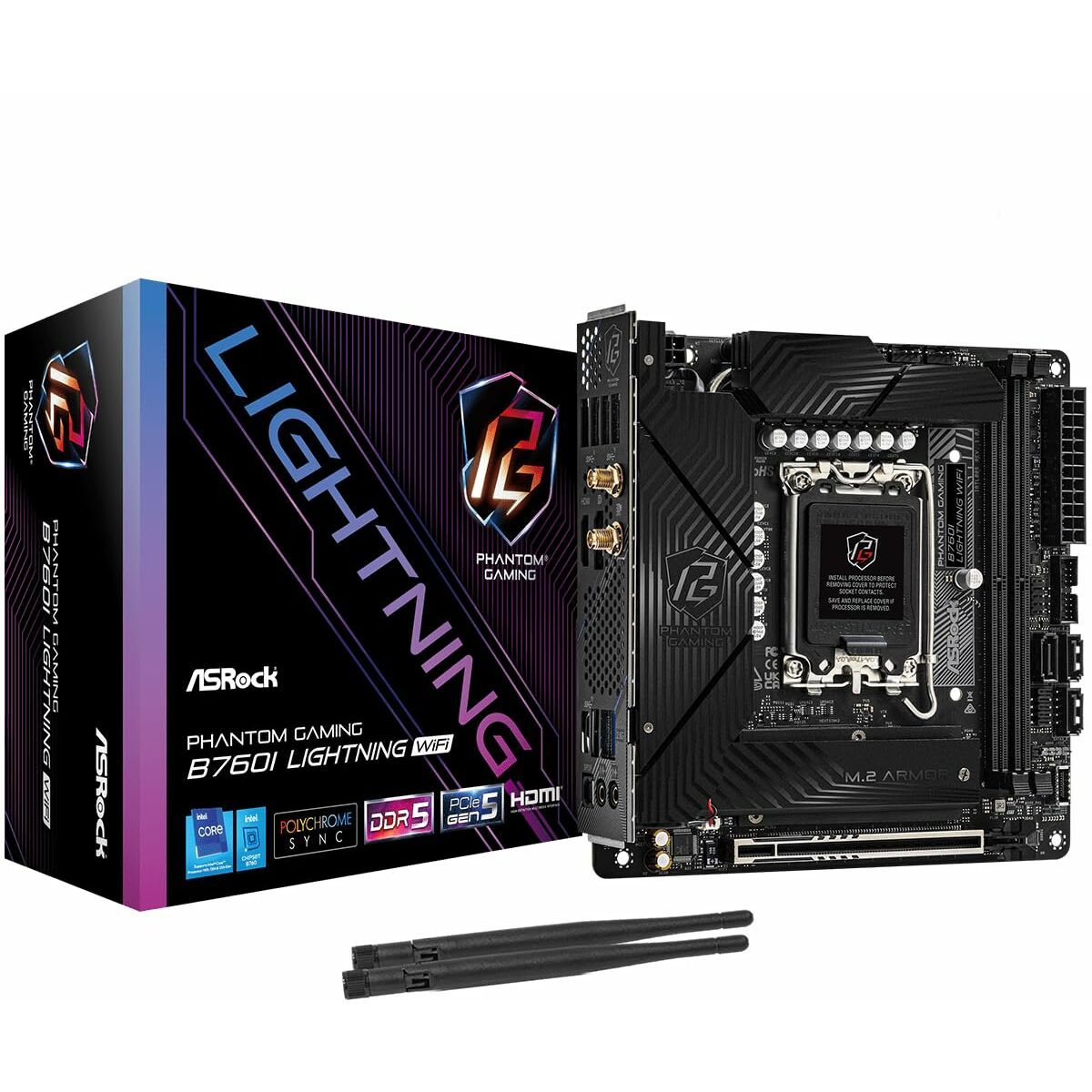 Placa Base ASRock B760I LIGHTNING WIFI LGA 1700 Intel B760