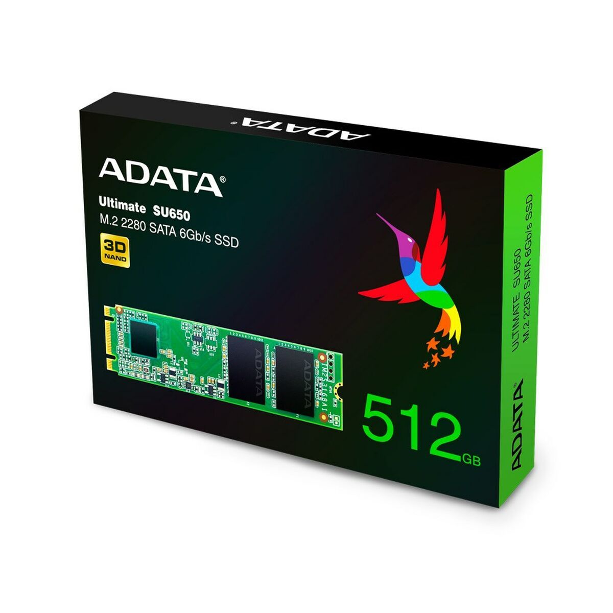 Disco Duro Adata Ultimate SU650 512 GB SSD
