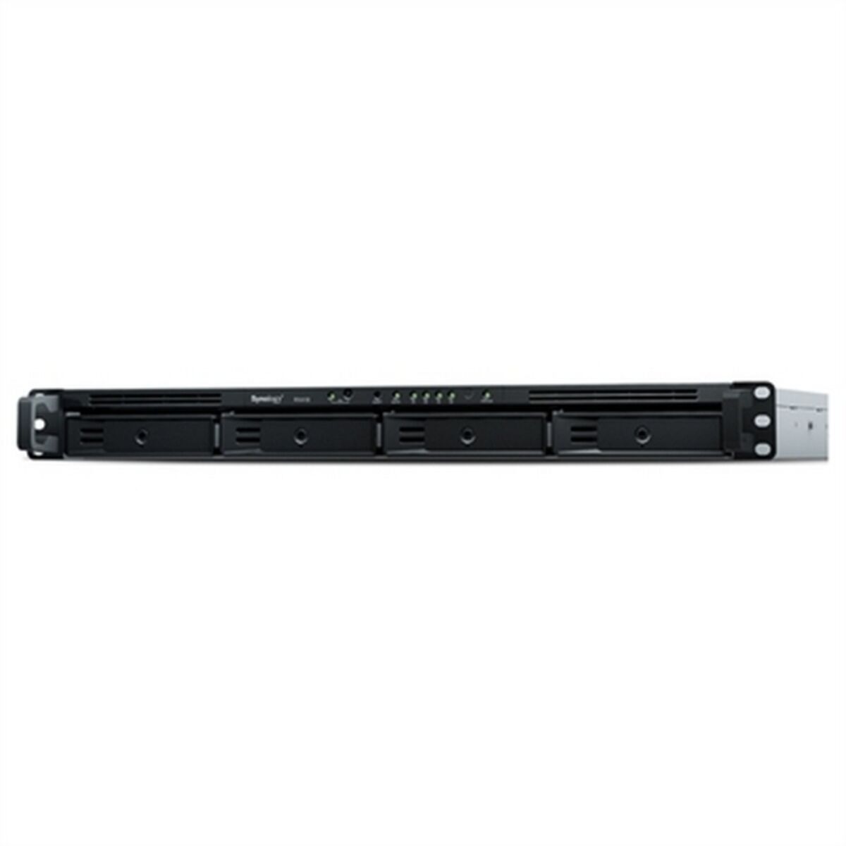Almacenamiento en Red NAS NAS Synology RX418 HDD SSD SATA 48 TB Negro Plateado Negro/Gris