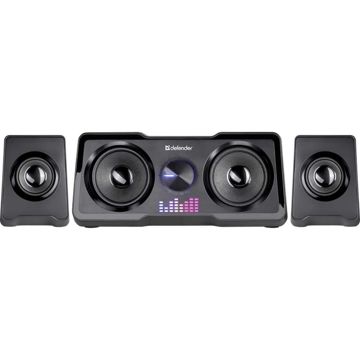 Altavoces PC Defender SOUNDWALL 2.1 65214 Negro
