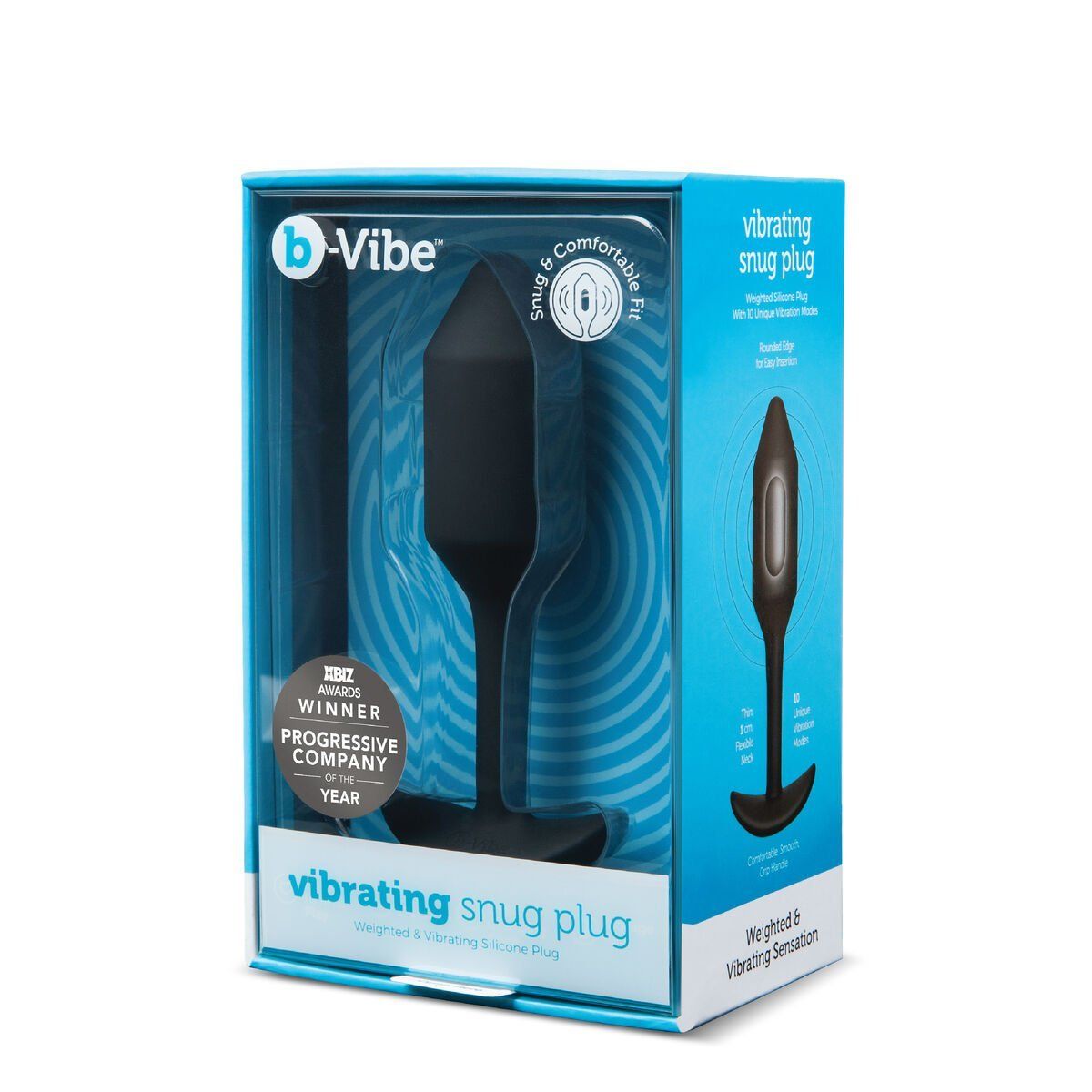Plug Anal B-Vibe Vibrating Negro