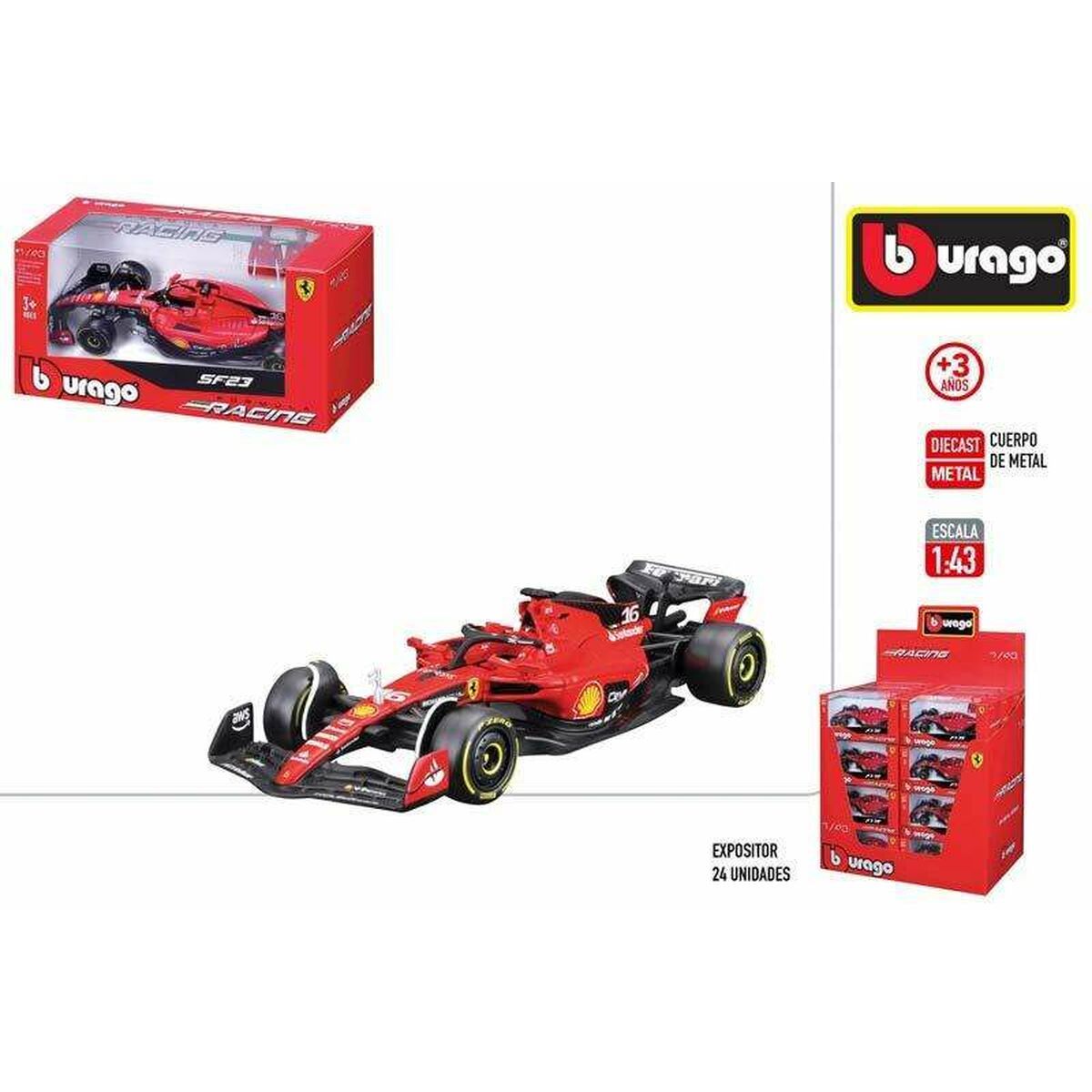 Coche Ferrari 1:43