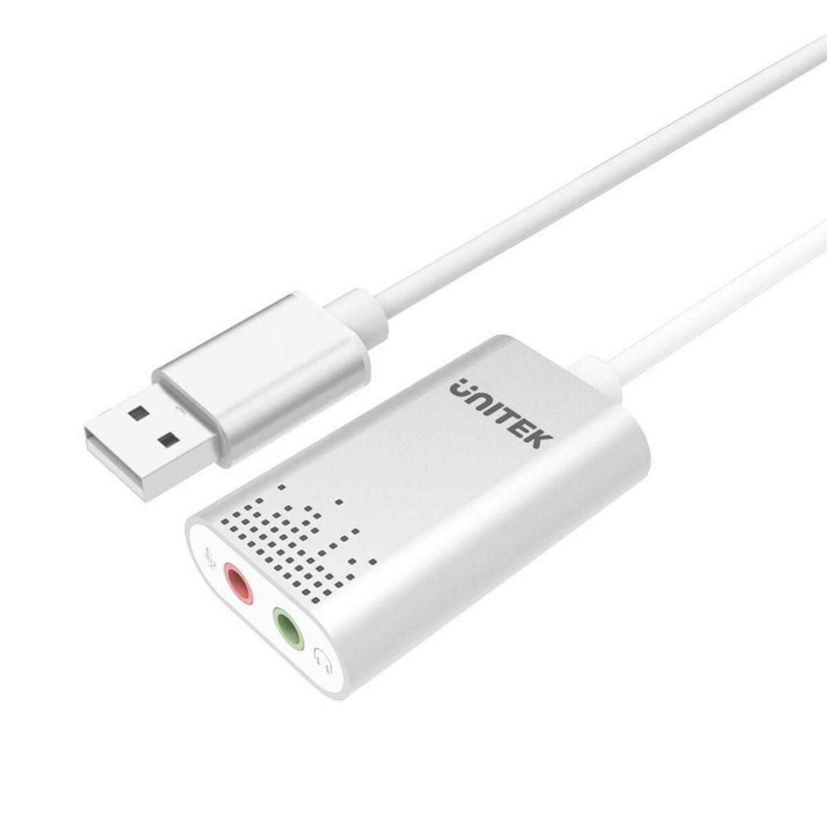 Adaptador de Sonido USB Unitek Y-247A