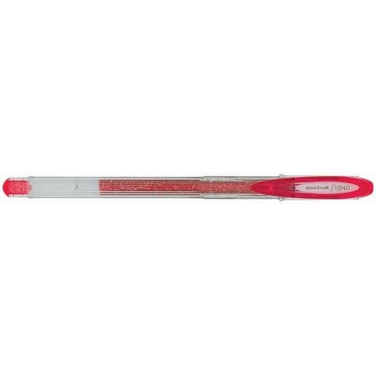 Boligrafo de tinta líquida Uni-Ball Sparkling UM-120SP Rojo 0,5 mm (12 Piezas)
