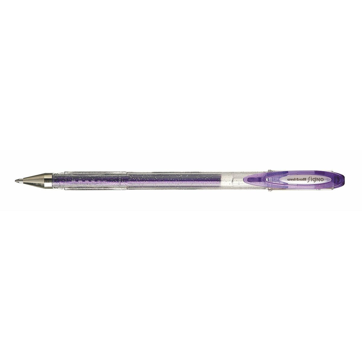 Boligrafo de tinta líquida Uni-Ball Sparkling UM-120SP Violeta 0,5 mm (12 Piezas)