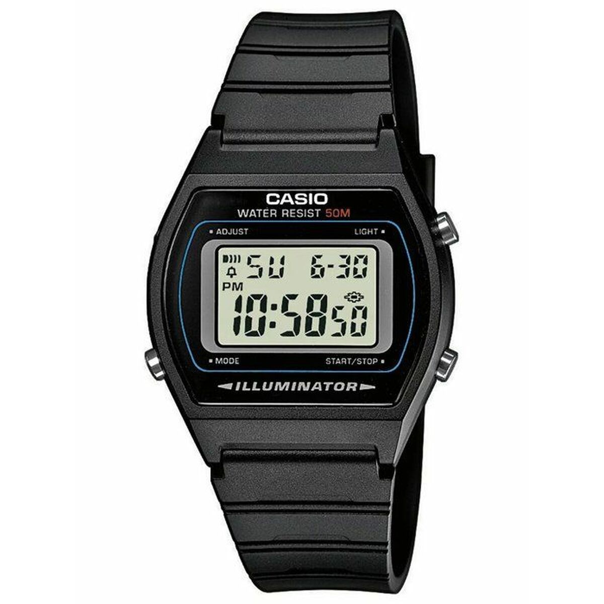 Reloj Unisex Casio Negro noir Digital