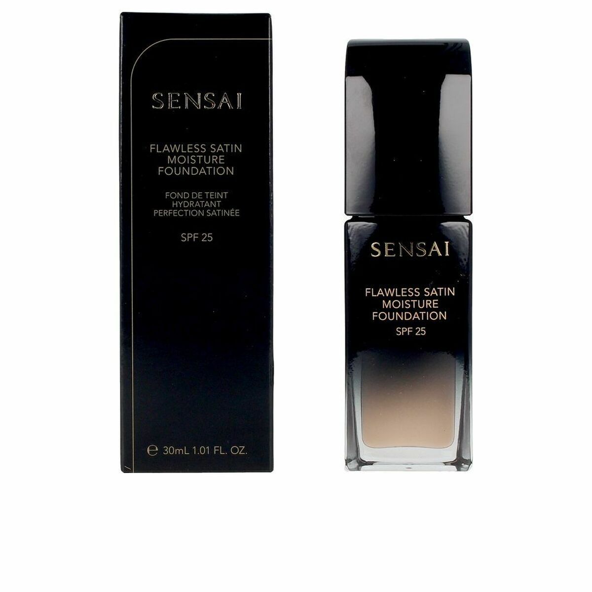 Base de Maquillaje Fluida Kanebo Sensai Nº 202-Ochre Beig Fs202-Ochre Beige Spf 25 Spf 20 30 ml