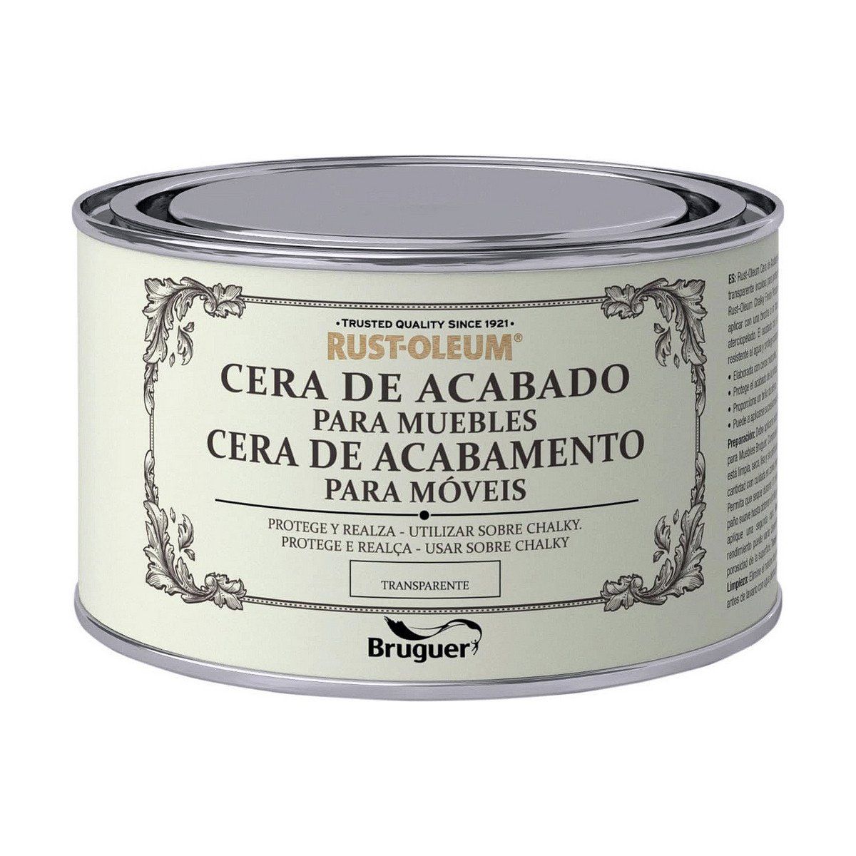 Cera para madera Bruguer Transparente 400 ml 0,4 l