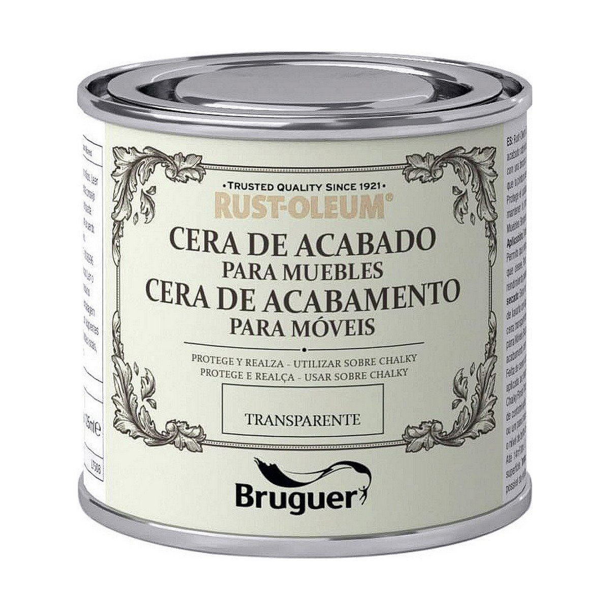 Cera para madera Bruguer Transparente 125 ml
