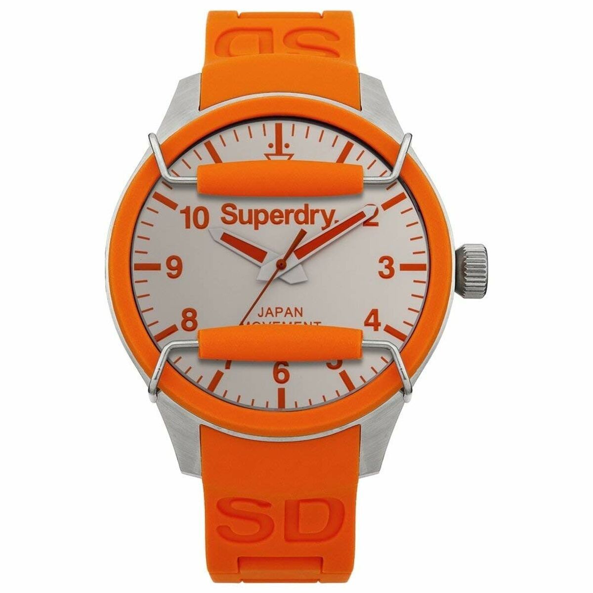Reloj Unisex Superdry Plateado (Ø 44 mm)