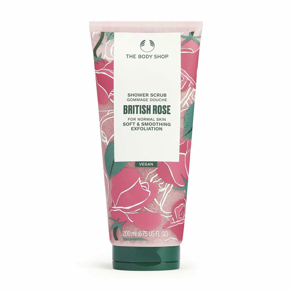 Exfoliante Corporal The Body Shop British Rose 200 ml