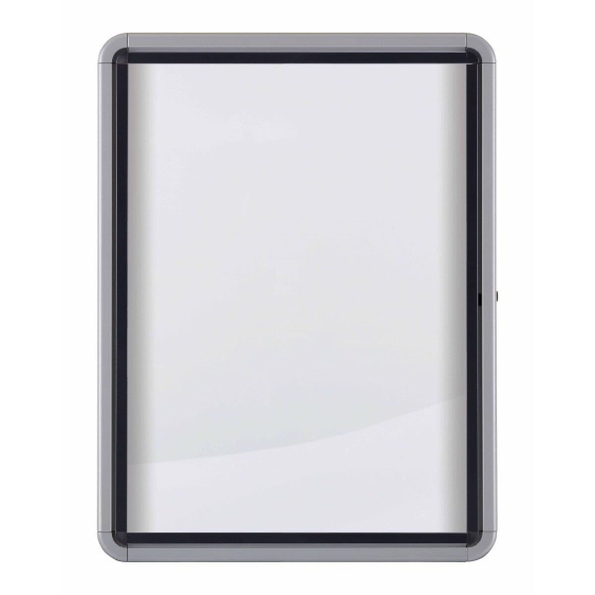 Tablón de Anuncios Nobo Presentation Ring Binders Blanco Aluminio Cristal 100 x 75,2 x 4,5 cm