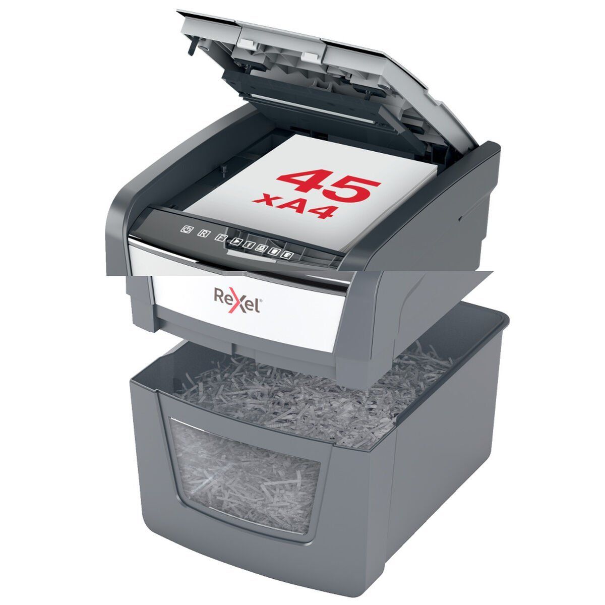 Trituradora de Papel Rexel Optimum AutoFeed 45X 20 L