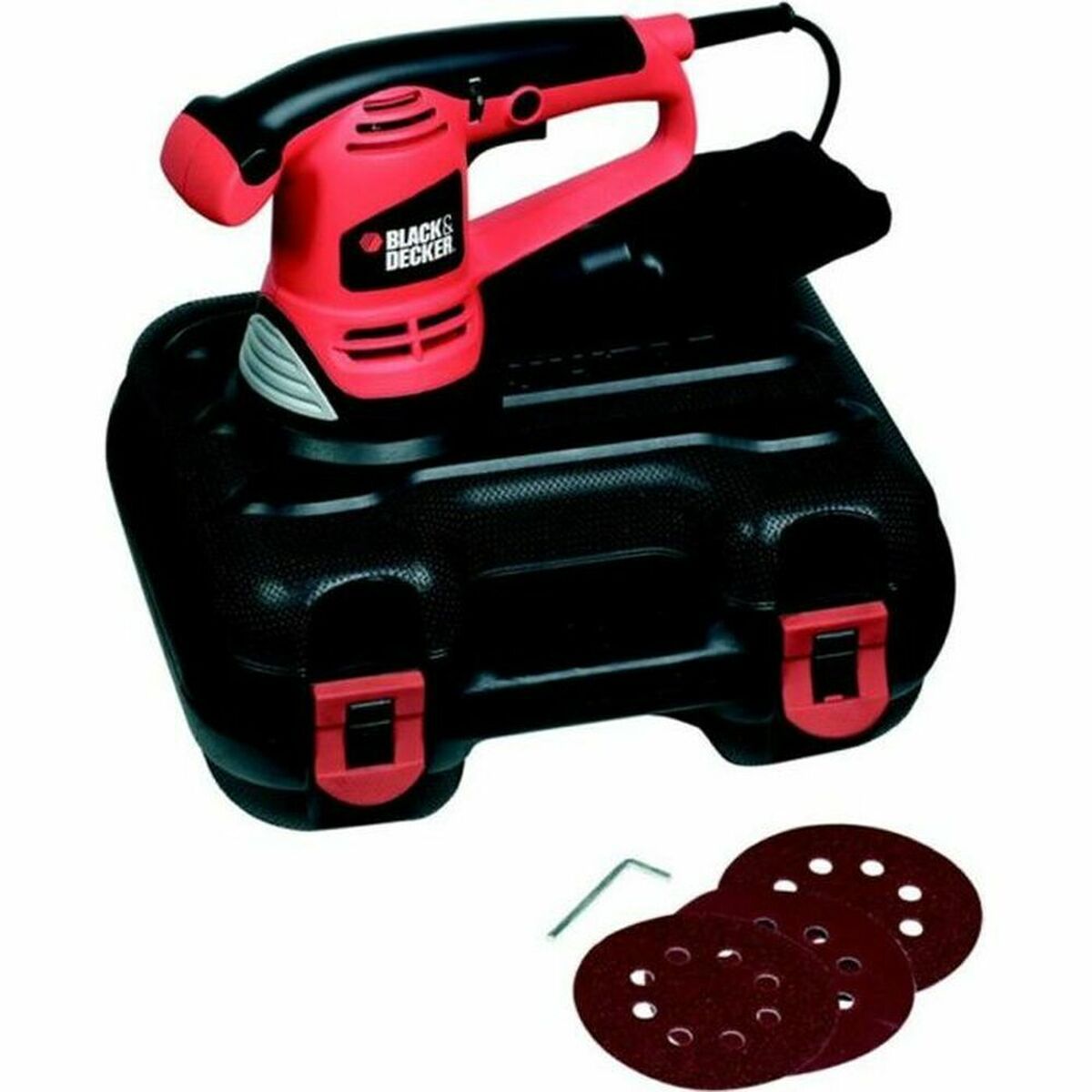 Lijadora Black & Decker KA191EK-QS 230 V 125 mm