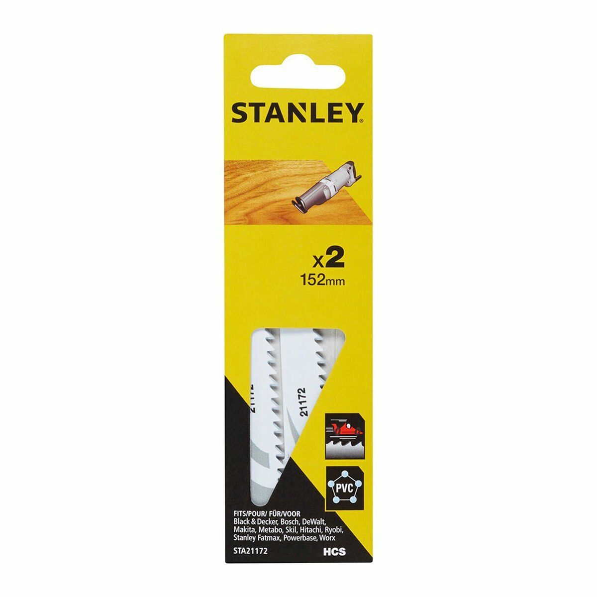 Hoja Sierra Stanley STA21172-XJ 15,2 cm