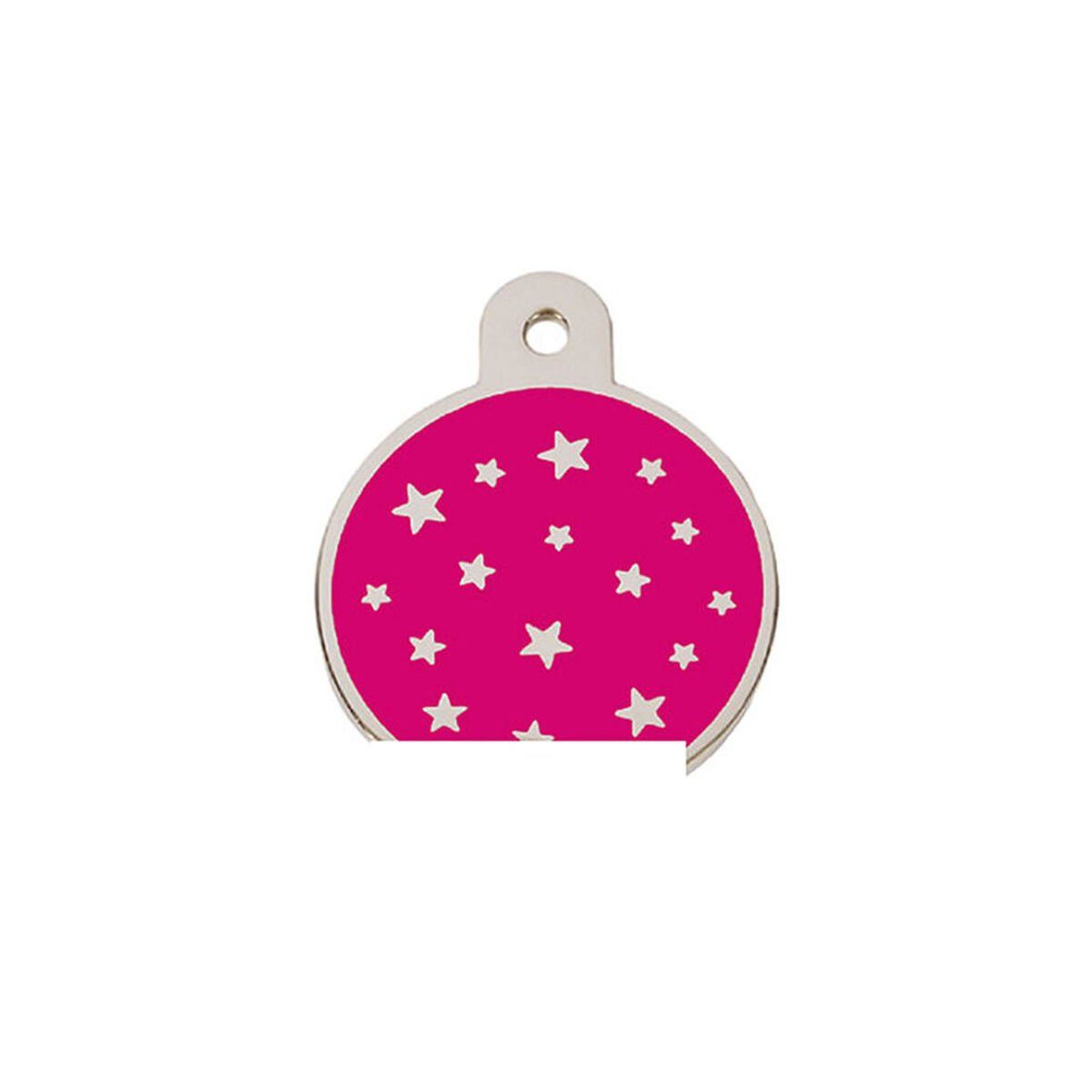 Placa identificativa para collar Imarc PetScribe Passion Rosa Plata