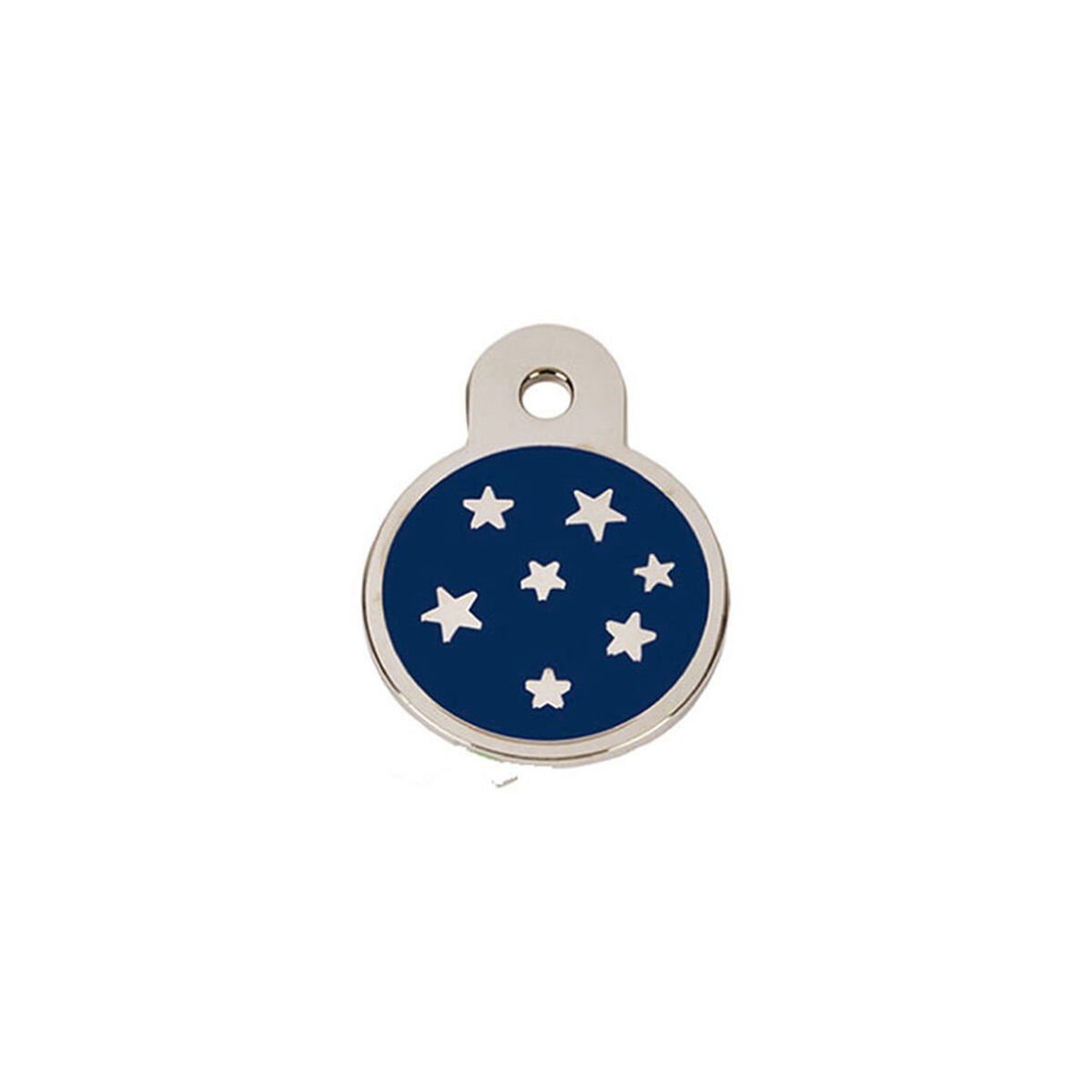 Placa identificativa para collar Imarc PetScribe Passion Azul Plata