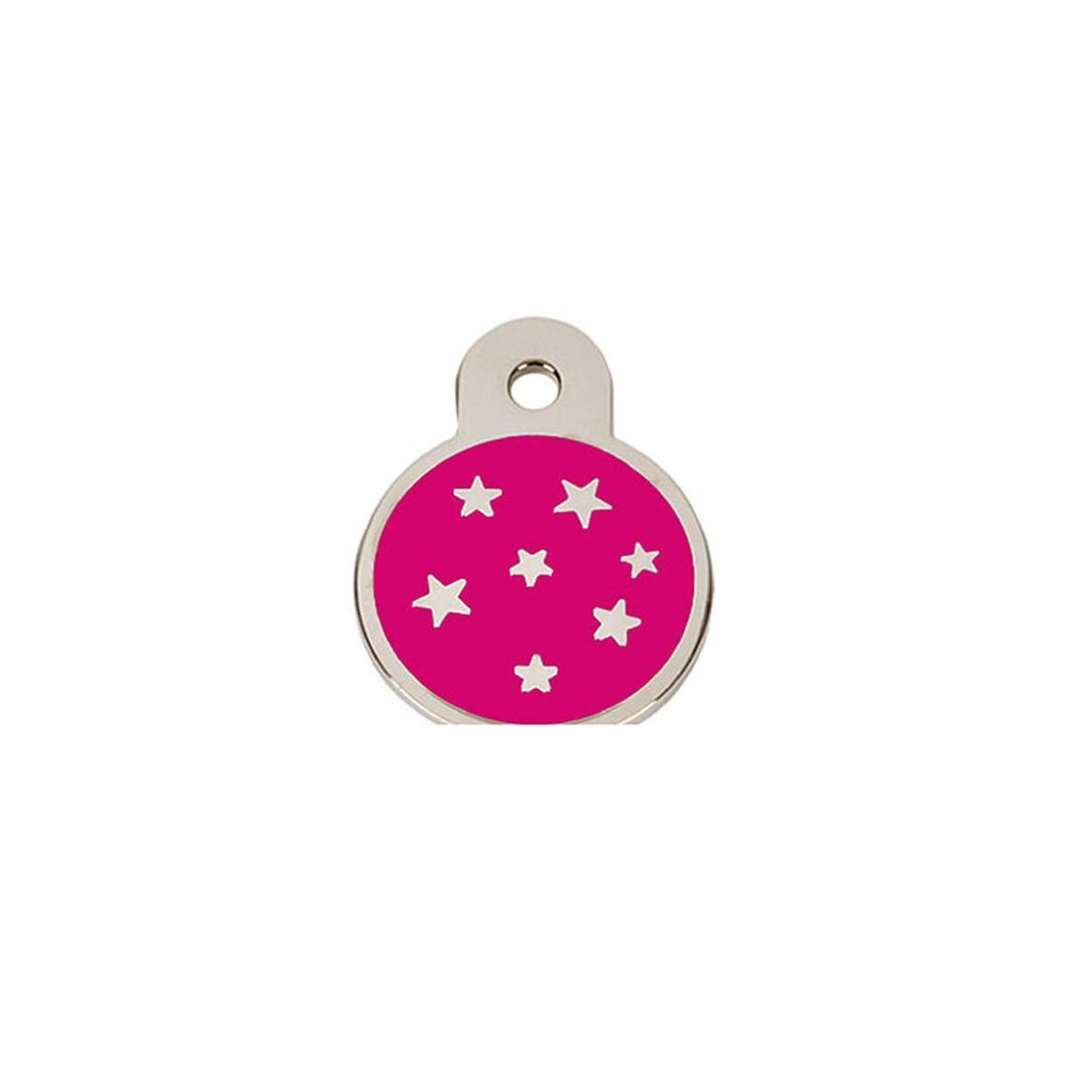 Placa identificativa para collar Imarc PetScribe Passion Rosa Plata