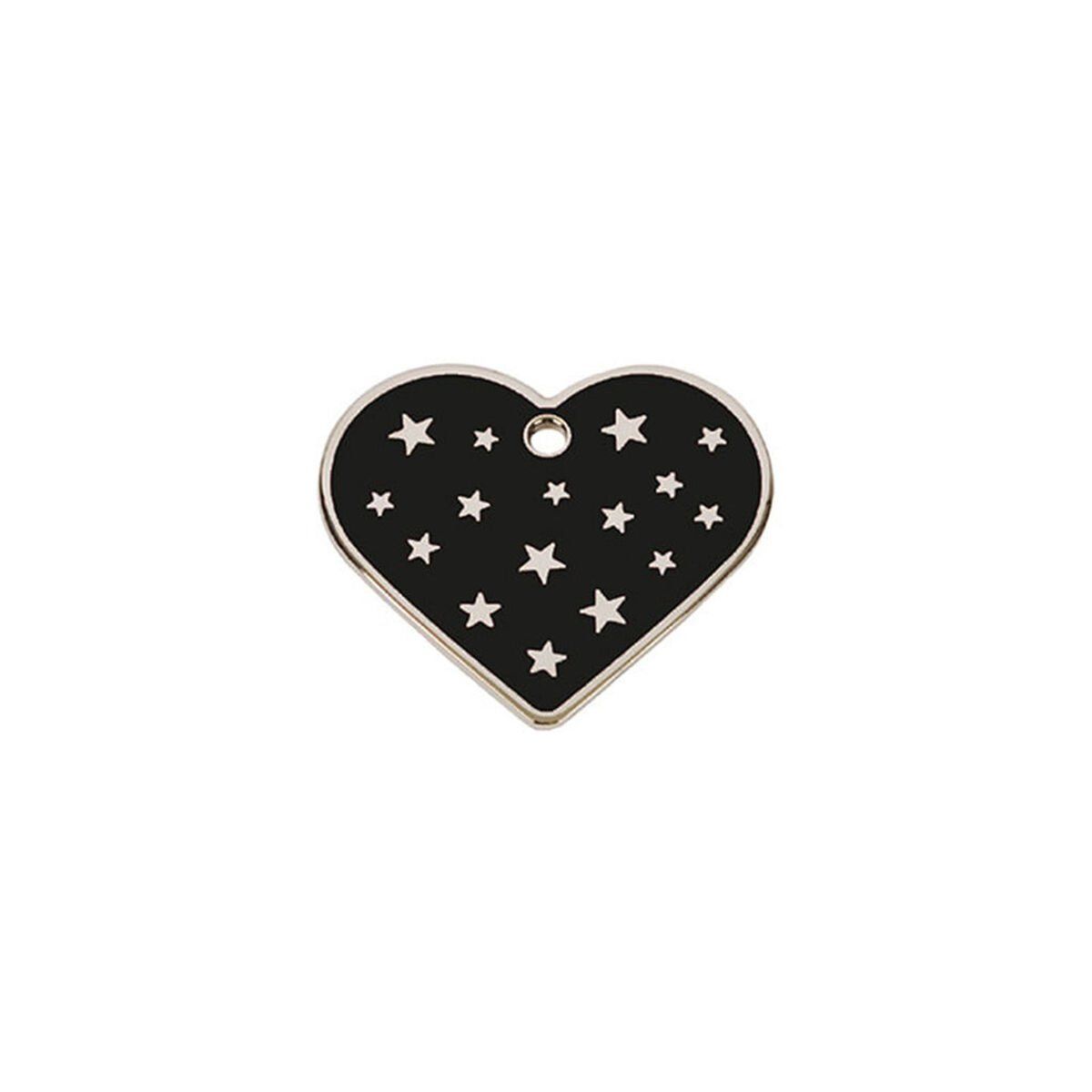 Placa identificativa para collar Imarc PetScribe Passion Negro Plata