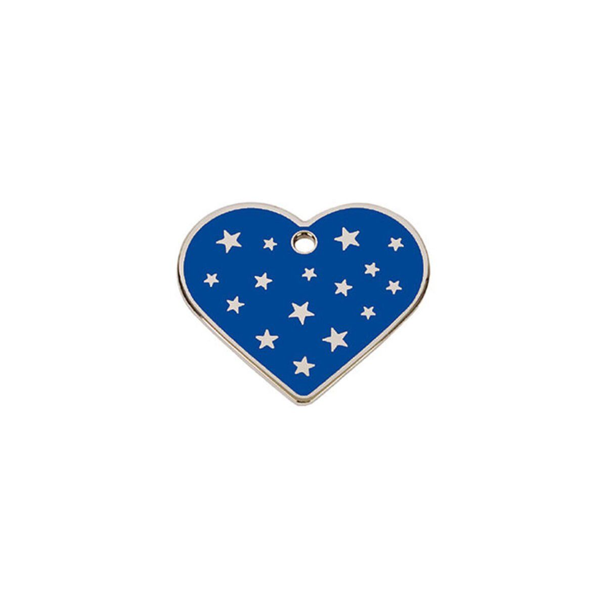 Placa identificativa para collar Imarc PetScribe Passion Azul Plata