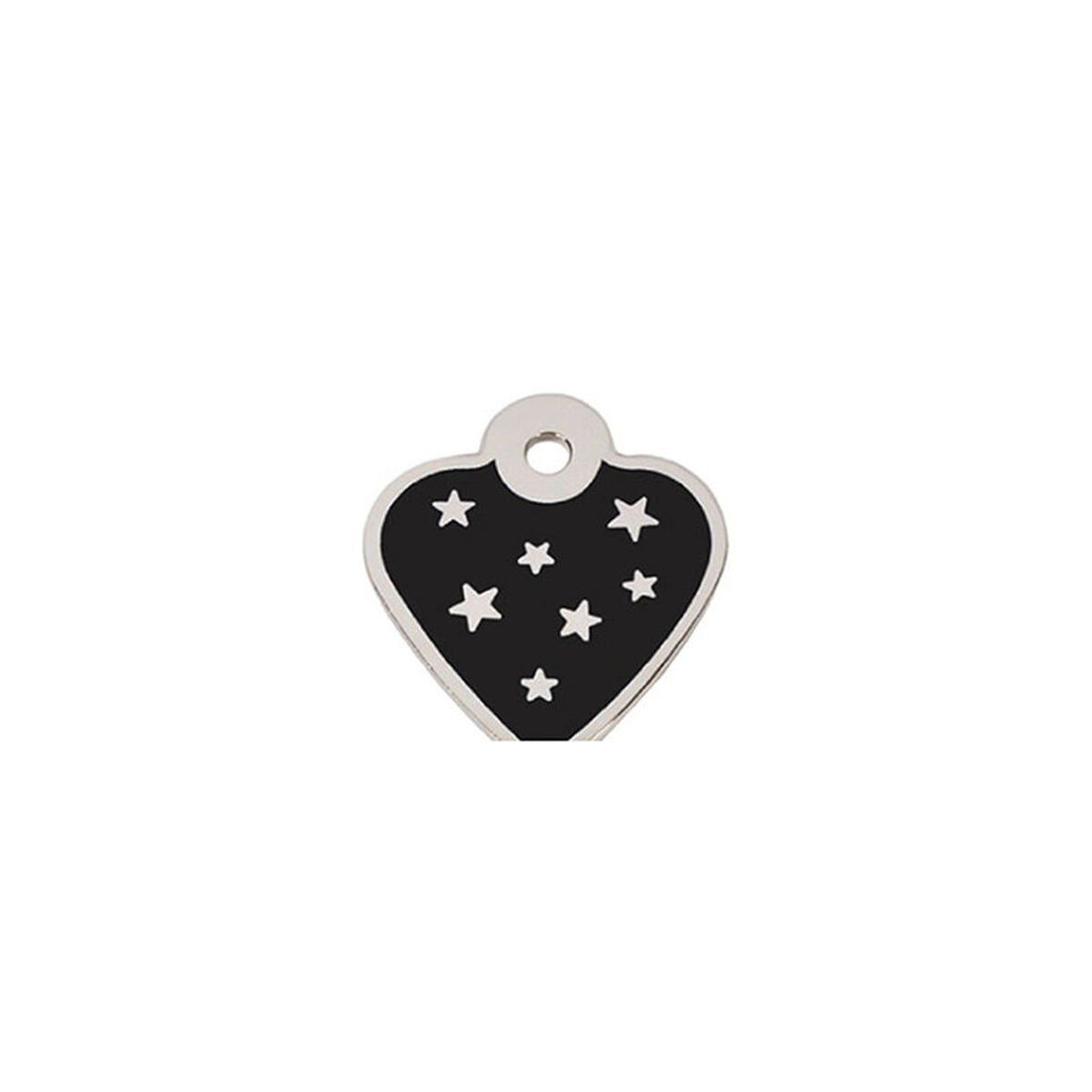 Placa identificativa para collar Imarc PetScribe Passion Negro Plata