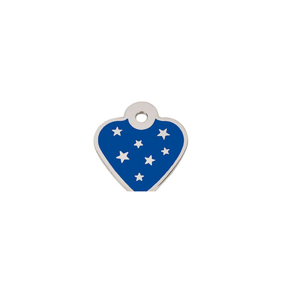 Placa identificativa para collar Imarc PetScribe Passion Azul Plata