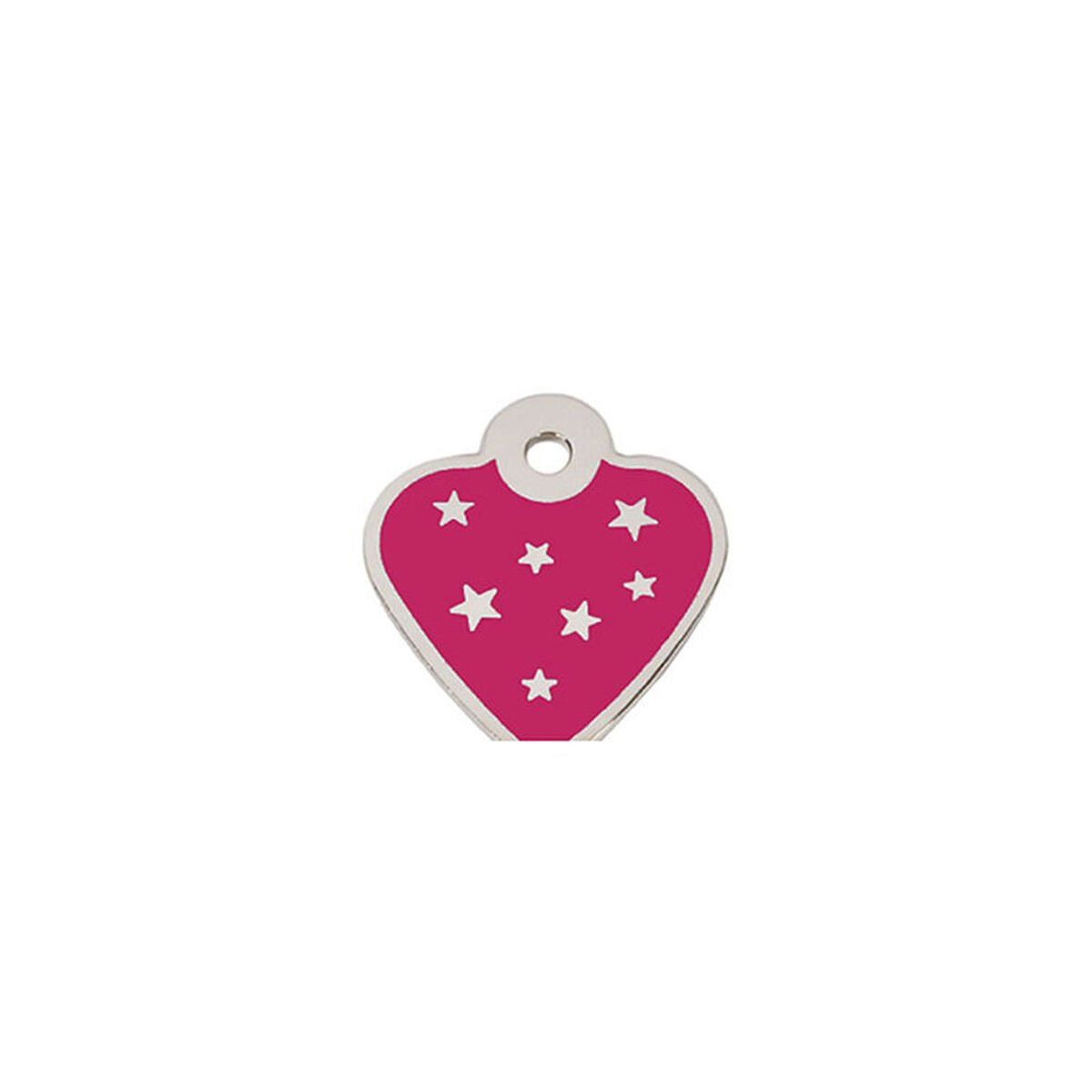 Placa identificativa para collar Imarc PetScribe Passion Rosa Plata