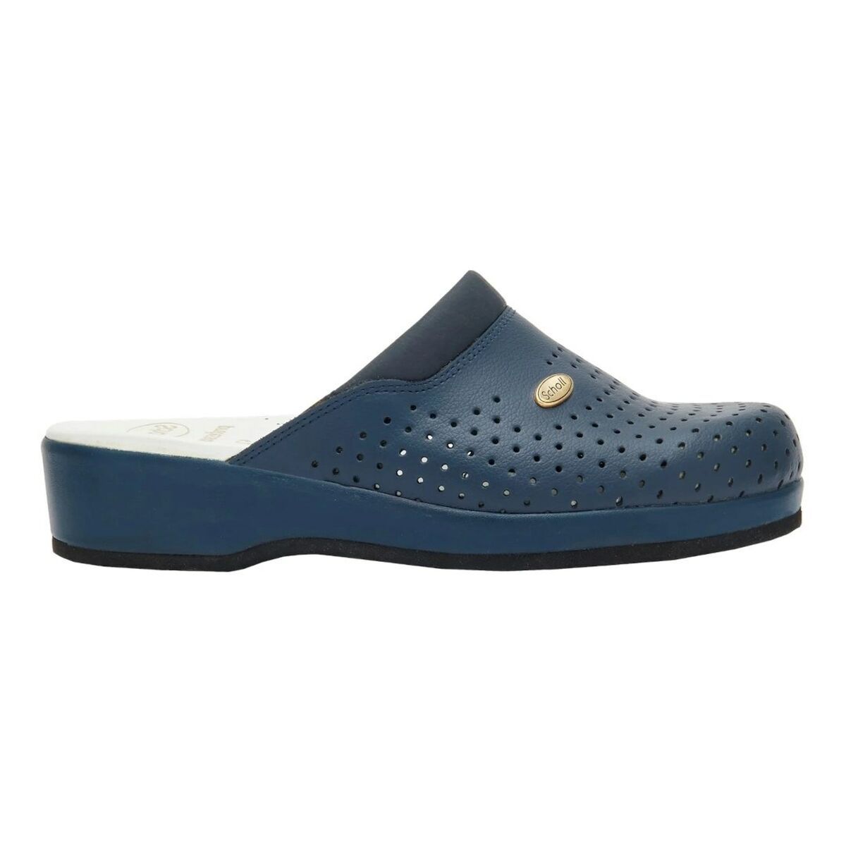 Zuecos Scholl Clog Backguard Azul marino