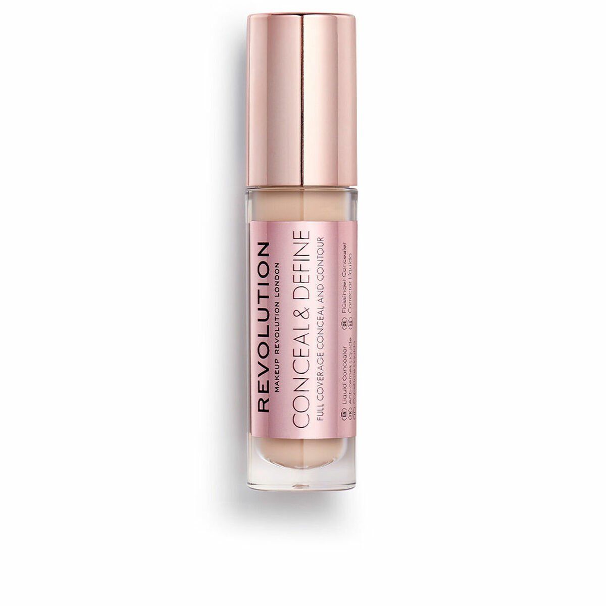 Maquillaje Fluido Revolution Make Up Conceal Define C4