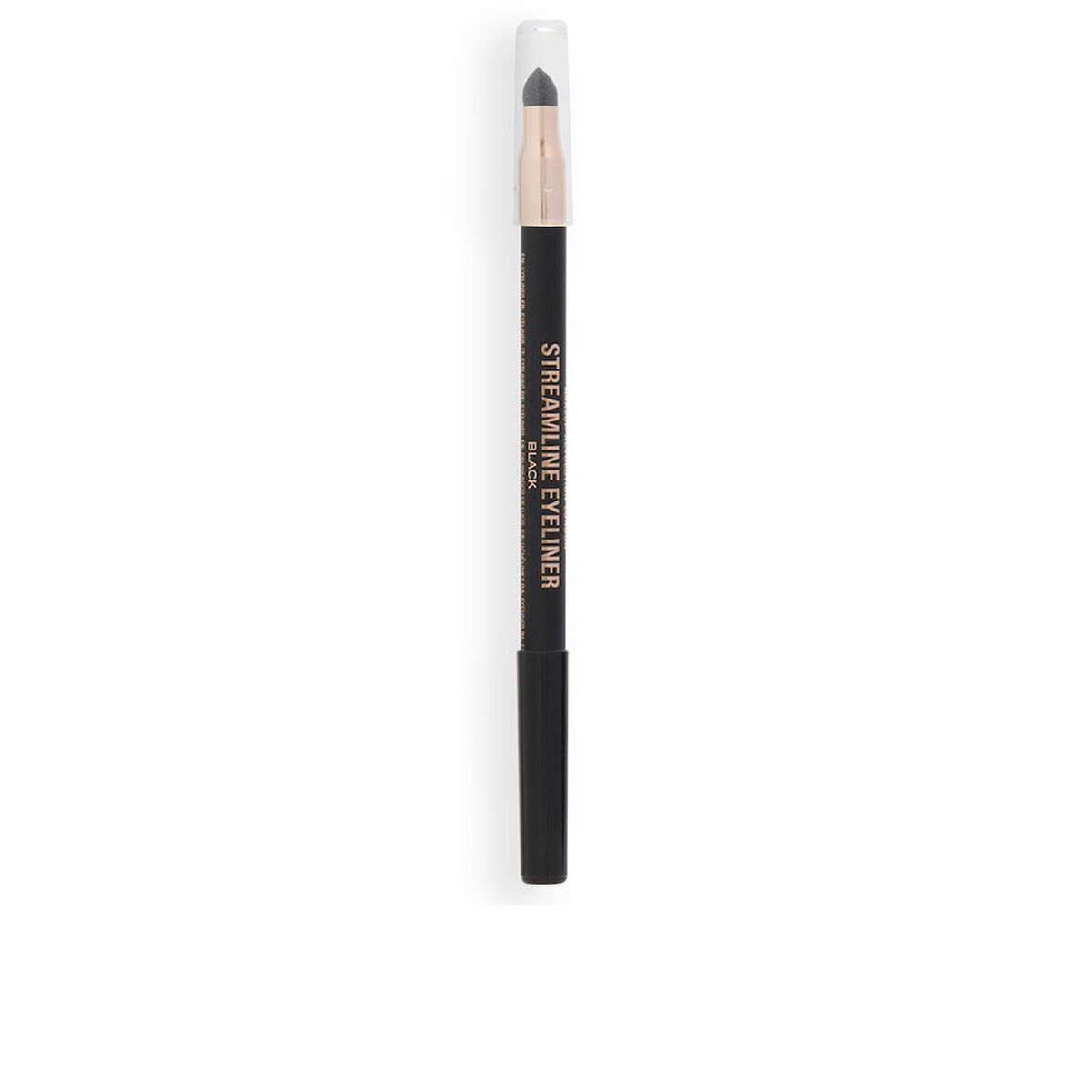 Lápiz de Ojos Revolution Make Up Streamline Eyeliner Negro 1,3 g 2 en 1
