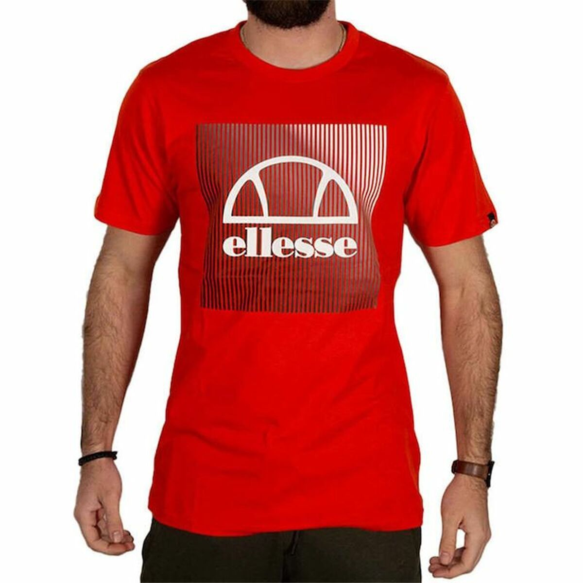 Camiseta Deportiva de Manga Corta Ellesse Flecta