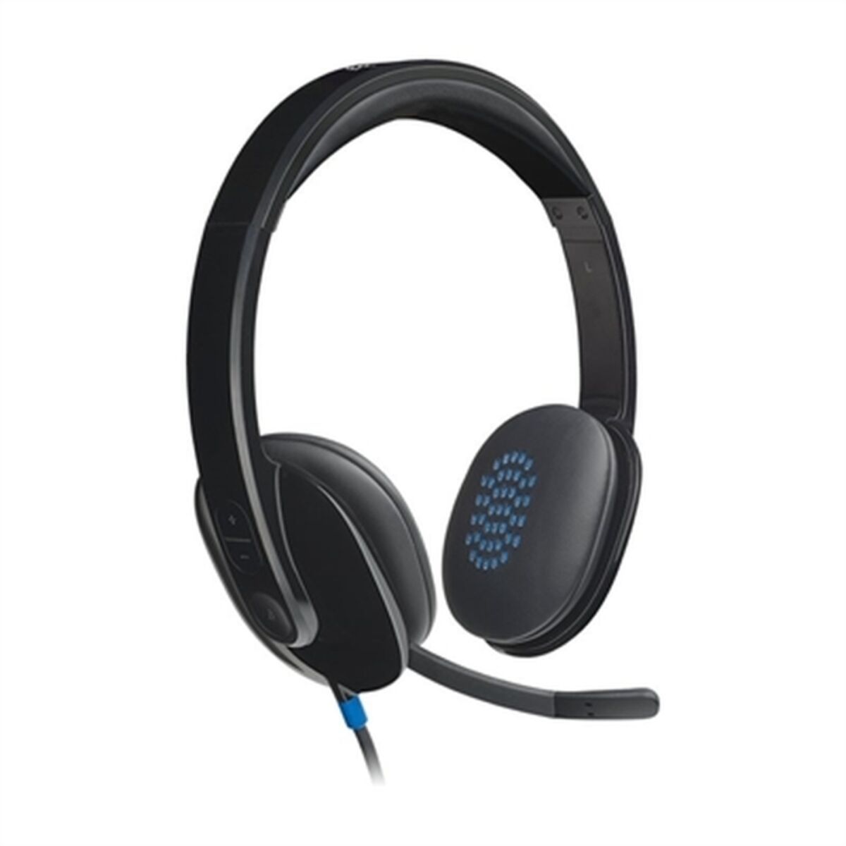 Auriculares con Micrófono Logitech H540 Negro