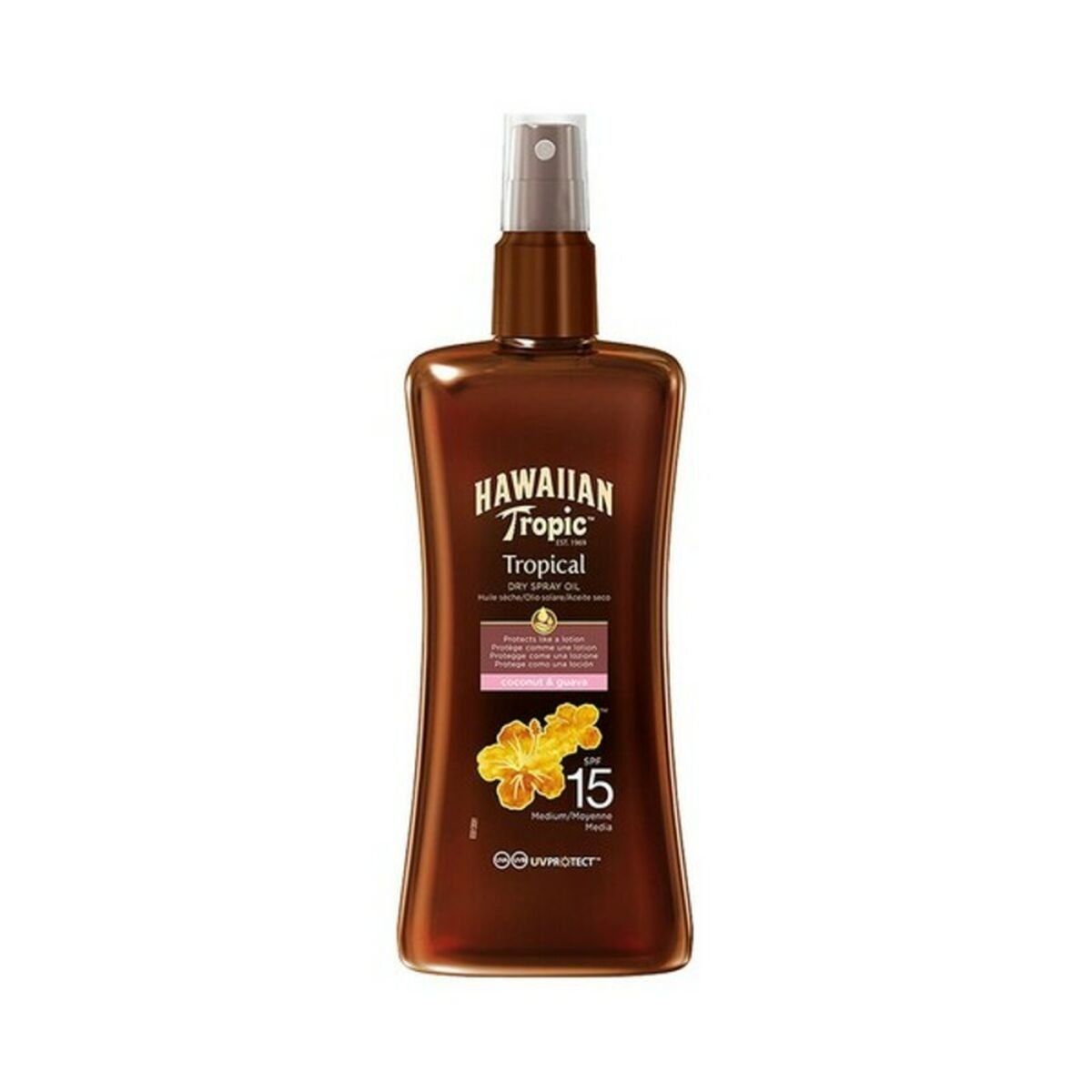 Aceite Protector Hawaiian Tropic 106235633 Spf 15 200 ml