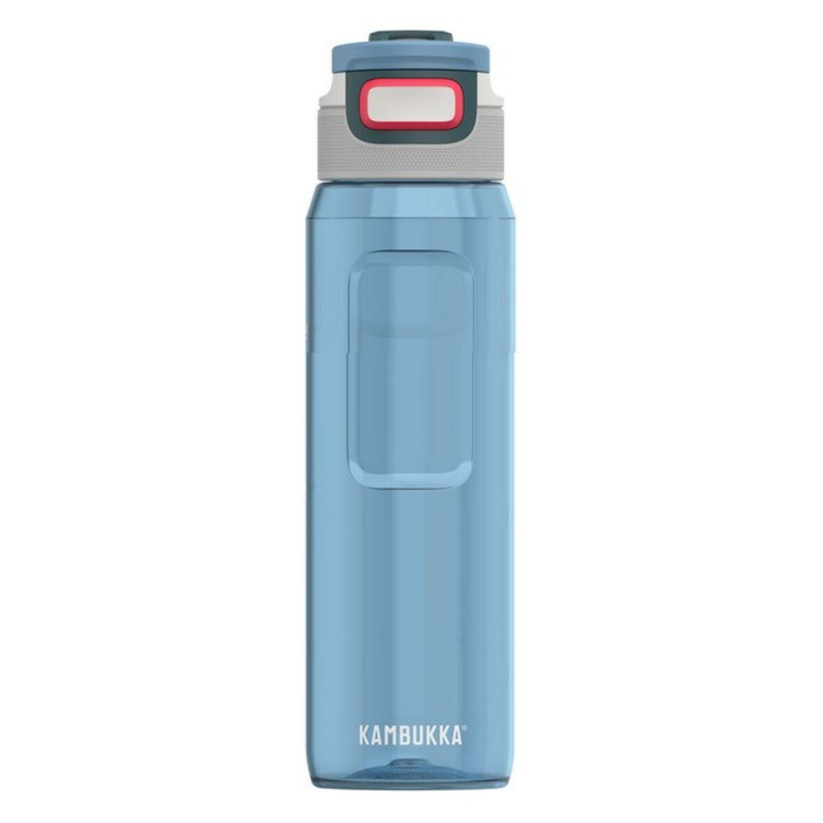 Botella de Agua Kambukka Elton Niagara Azul Negro Acrílico Plástico Tritán 1 L