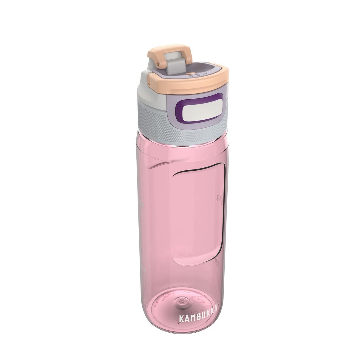 Botella de Agua Kambukka Elton Negro Rosa Acrílico Plástico Tritán 500 ml