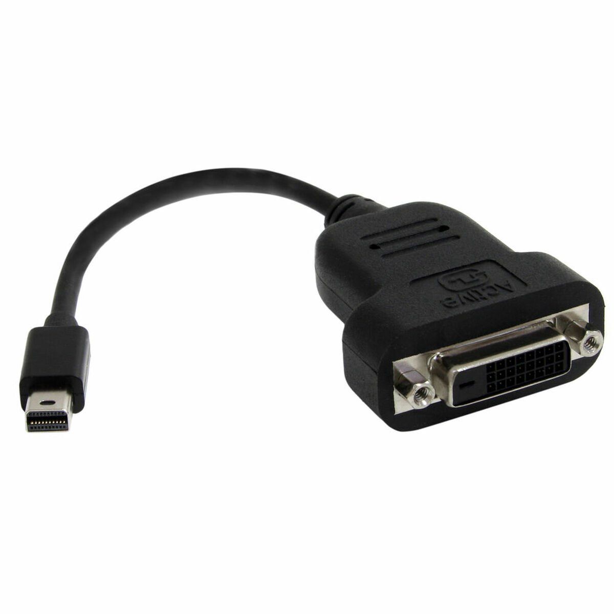 Adaptador Mini DisplayPort a DVI Startech MDP2DVIS Negro