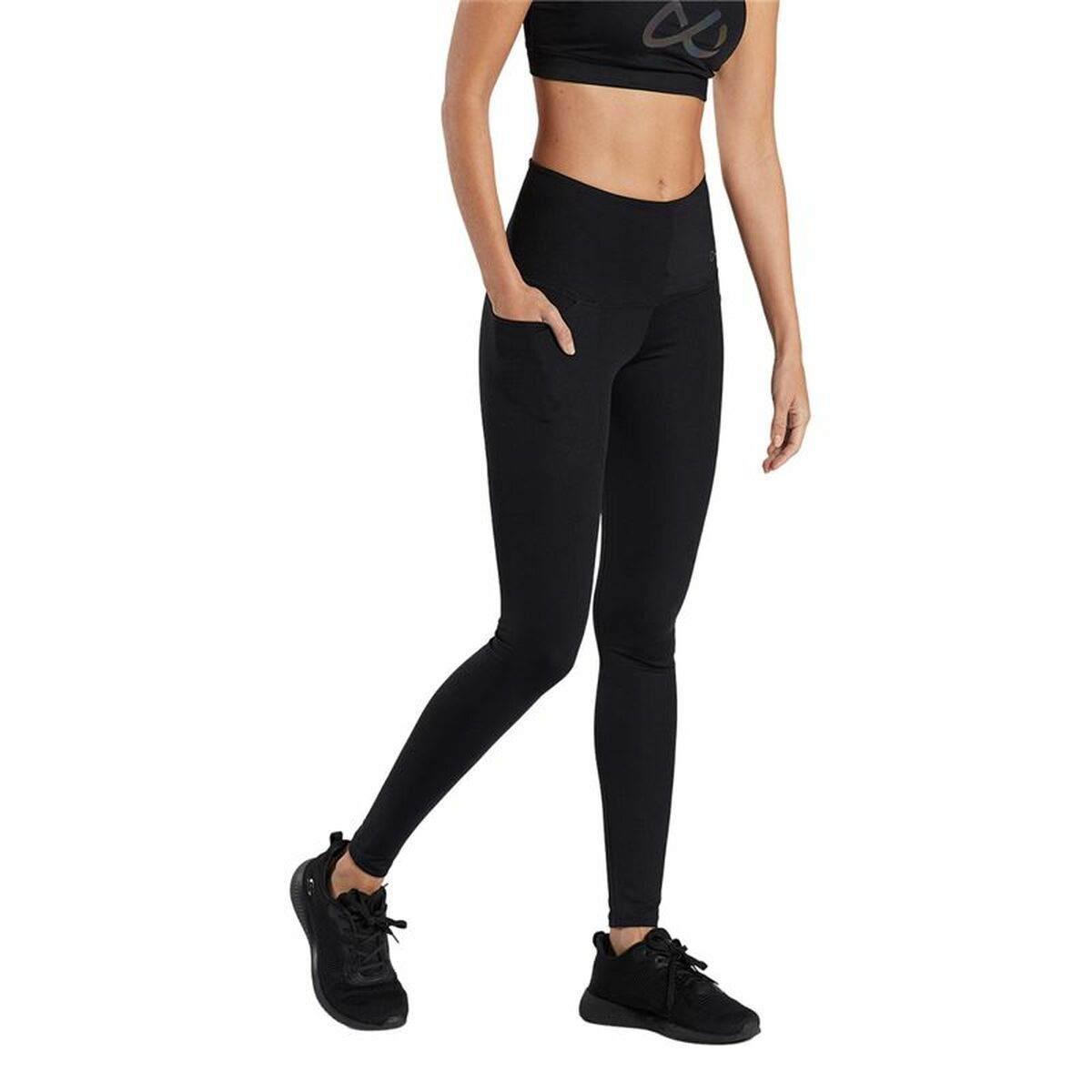 Mallas Deportivas de Mujer Ditchil Ditchil Negro