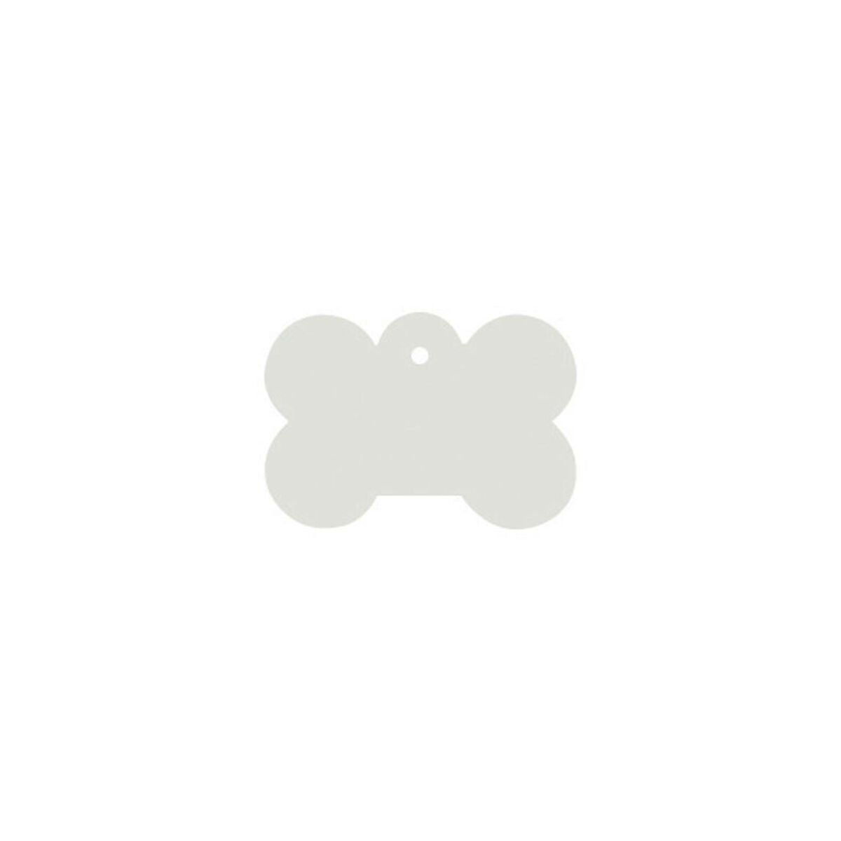 Placa identificativa para collar Imarc Bone Blanco