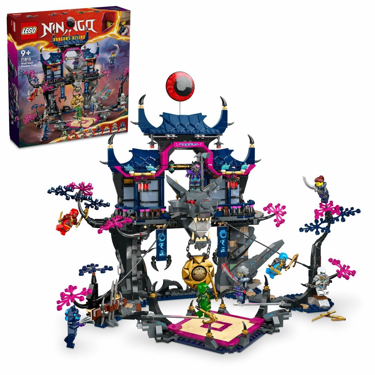 Juego de Construcción Lego Máscara de Lobo Sombrío Dojo