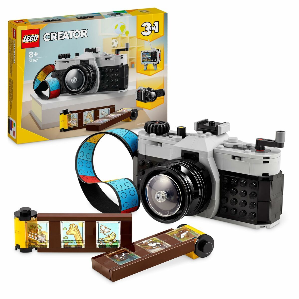 Juego de Construcción Lego 31147 Creator Retro Camera Multicolor