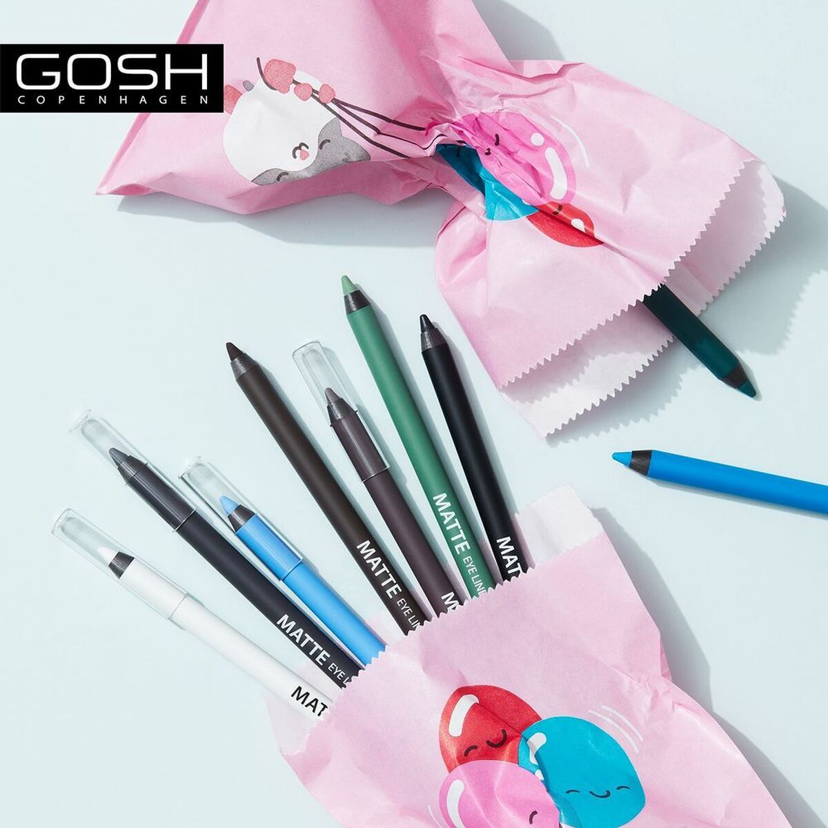 Eyeliner Gosh Copenhagen Matte Nº 011-Alligator 1,2 g