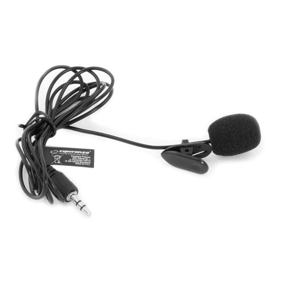 Micrófono Esperanza EH178 Negro