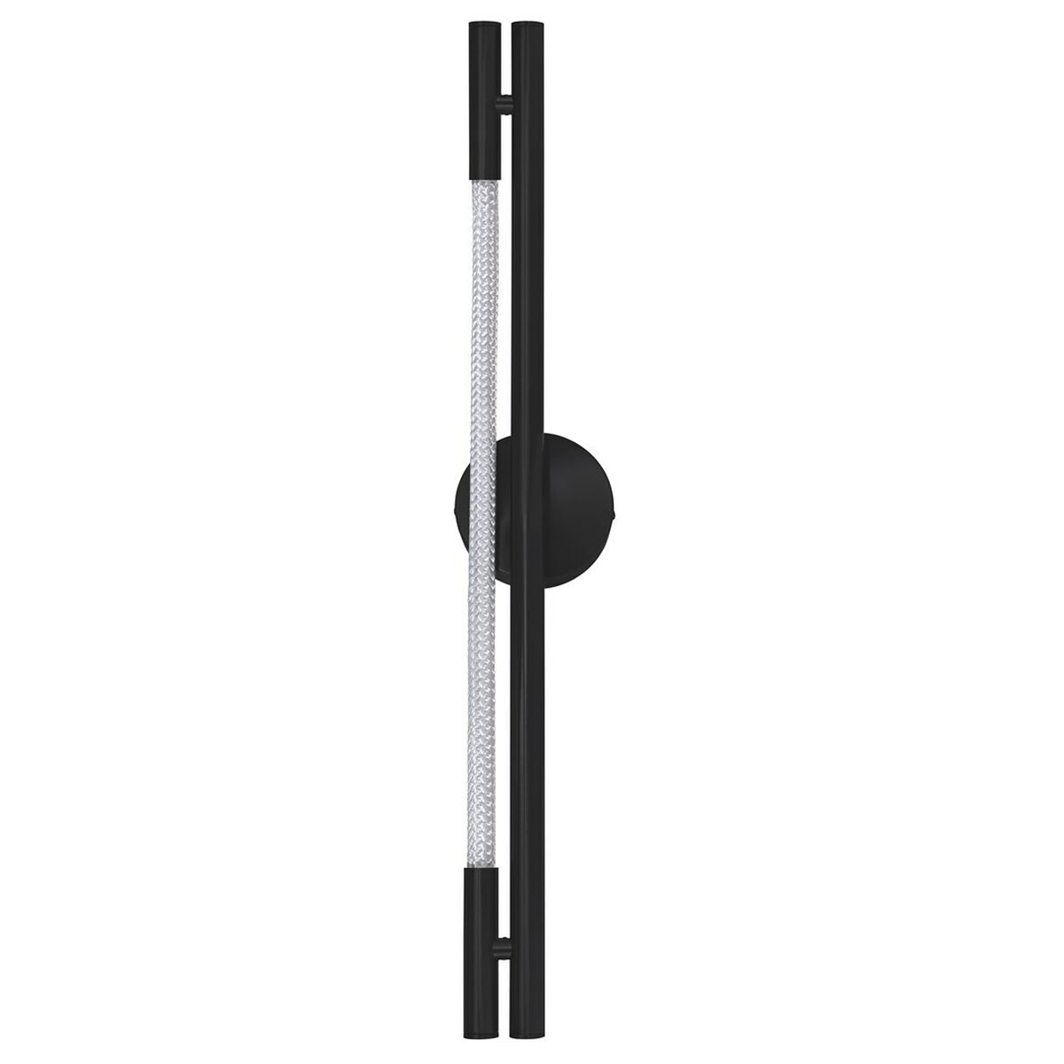 Aplique LED Activejet AJE-CHARLIE WW Negro Blanco Cálido 80 8 W 220-240 V 1050 Lm (1 Pieza)