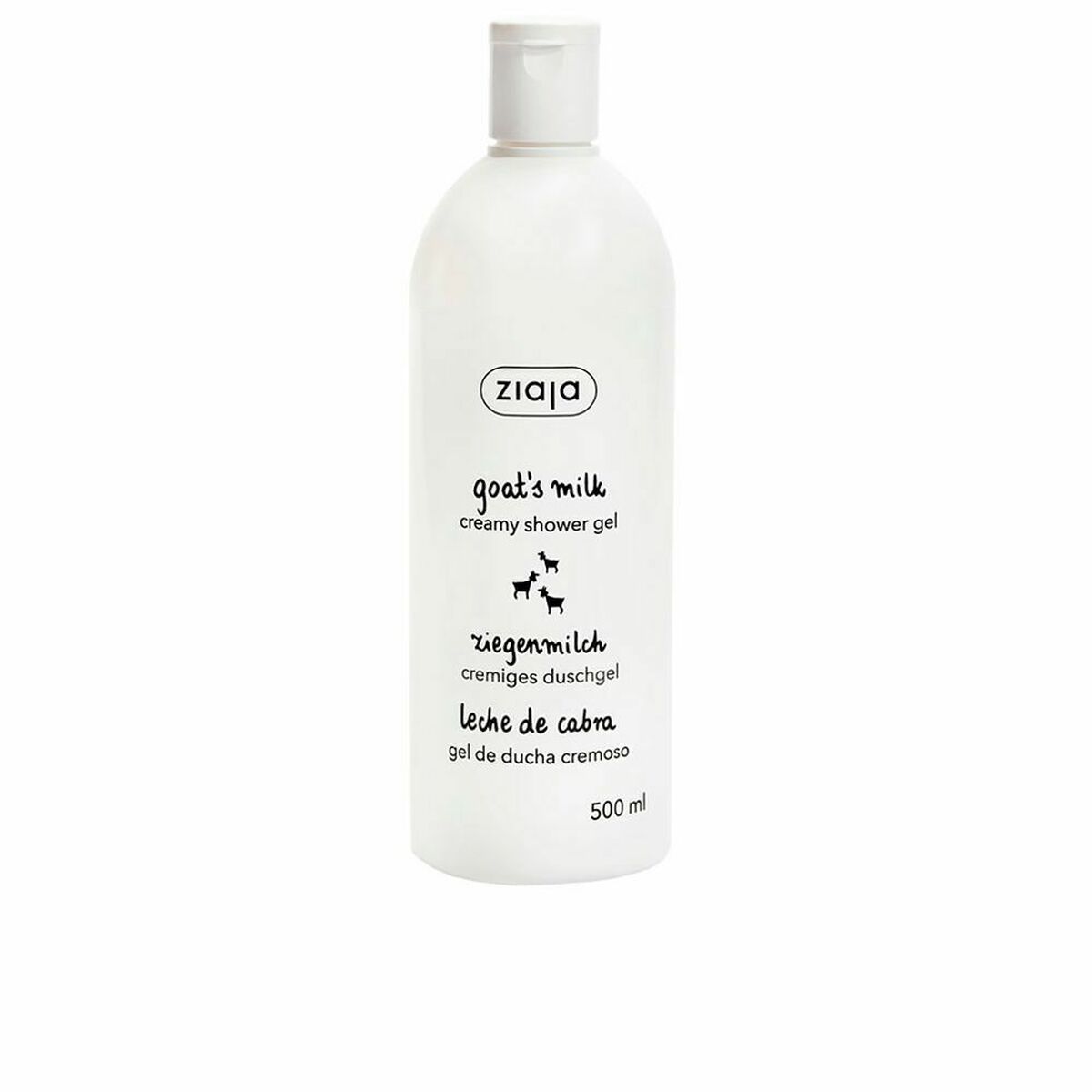 Gel de Ducha Ziaja Leche De Cabra 500 ml Cremoso Leche de cabra
