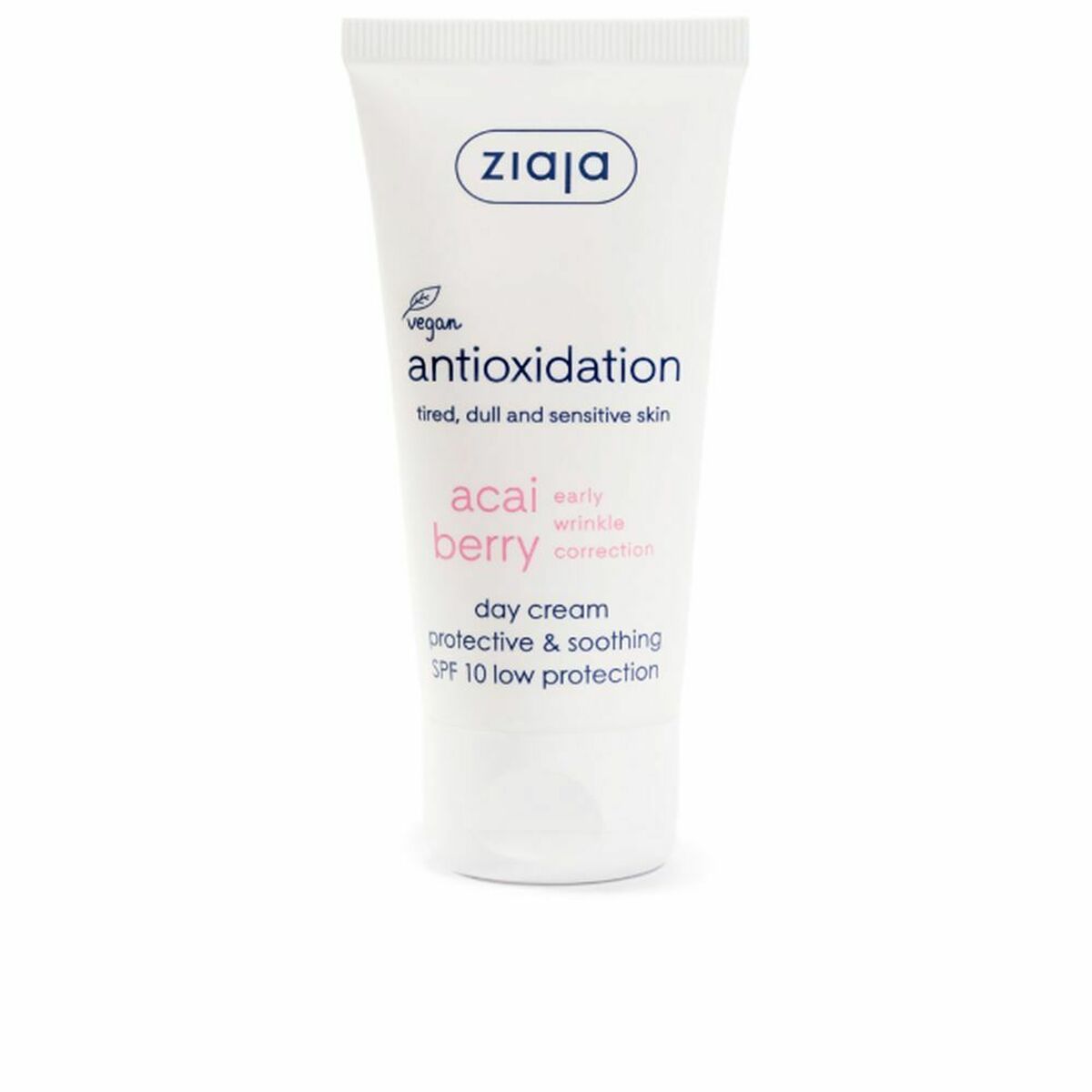 Crema Facial Ziaja Acai Spf 10 50 ml Antioxidante Acaí