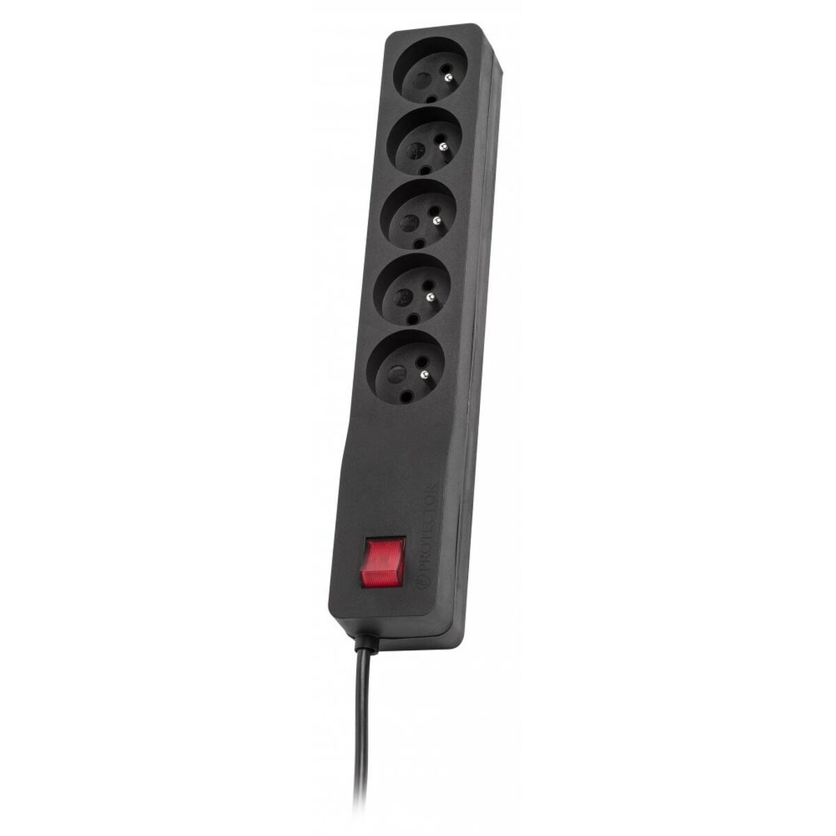 Regleta Enchufes 5 Tomas con Interruptor Lestar (1,5 m)
